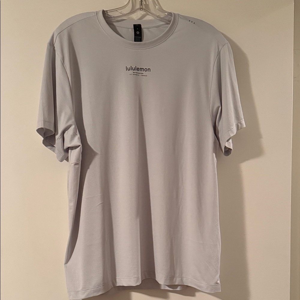 lululemon athletica Light Gray Men's Tee